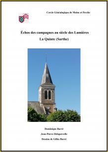 chos des campagnes au sicle des Lumires La Quinte (Sarthe)